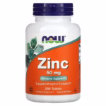 Now Foods Zinc 50 mg 250 Tablets