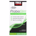 Force Factor® ProbioSlim Digestive Support + Weight Management, 60 Capsules