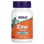 NOW Foods®  Zinc 50 mg 100 Tablets