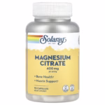 Solaray®  Magnesium Citrate, 400 mg 90Caps
