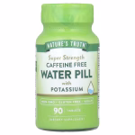 Nature's Truth®  Water Pill with Potassium, Caffeine Free 90 Tablets