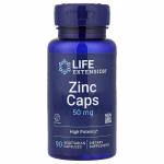 Life Extension® Zinc Caps, High Potency, 50 mg, 90 Capsules