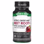 Nature's Truth Nitric Oxide Beet Root+ with Nitrates 60 Capsules