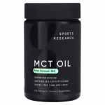 Sports Research, MCT Oil, 120 Softgels (1,000 mg per Softgel) By Sports Research